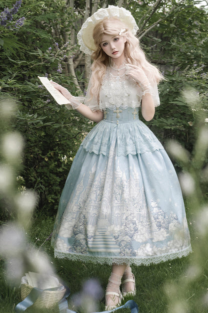 Princess Cape + Camisole + Skirt