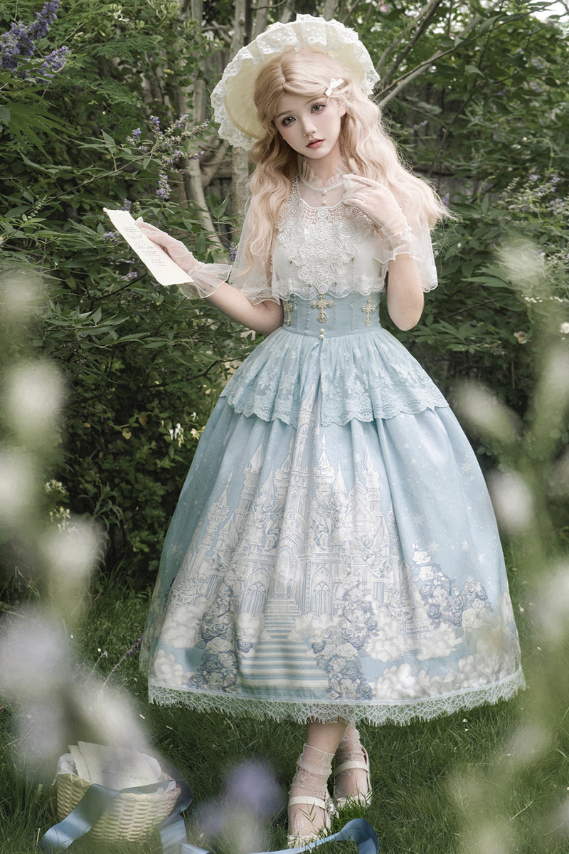 Princess Cape + Camisole + Skirt