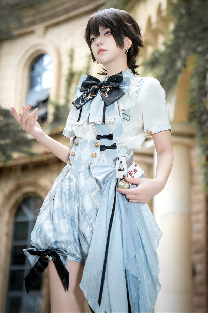 [pre-order] Alice Prince Lolita Shirt + Shorts + Belt