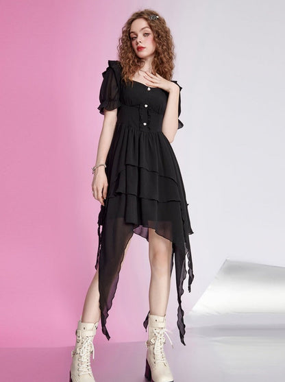 Jirai Off Shoulder Slim Dress