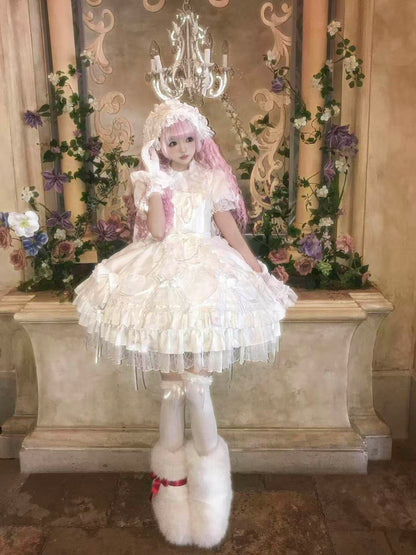 [pre-order] Magical Girl Tiered Dress + Full Set + Headdress