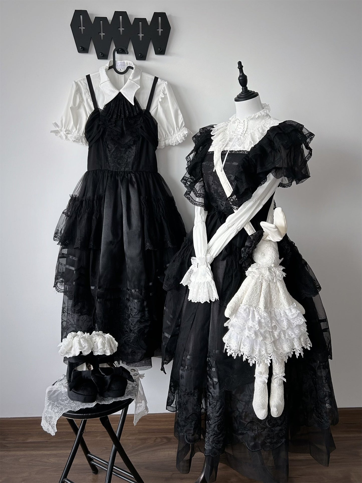 Summer Tiered Lolita Dress + Lolita Jumper Skirt