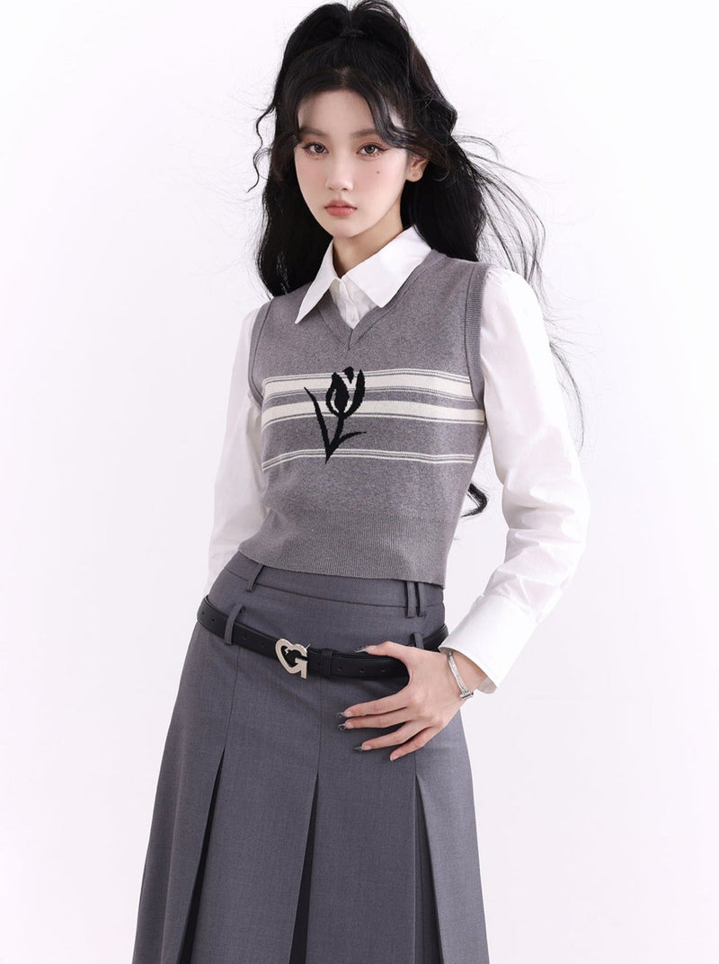American Retro College Three Piece Set