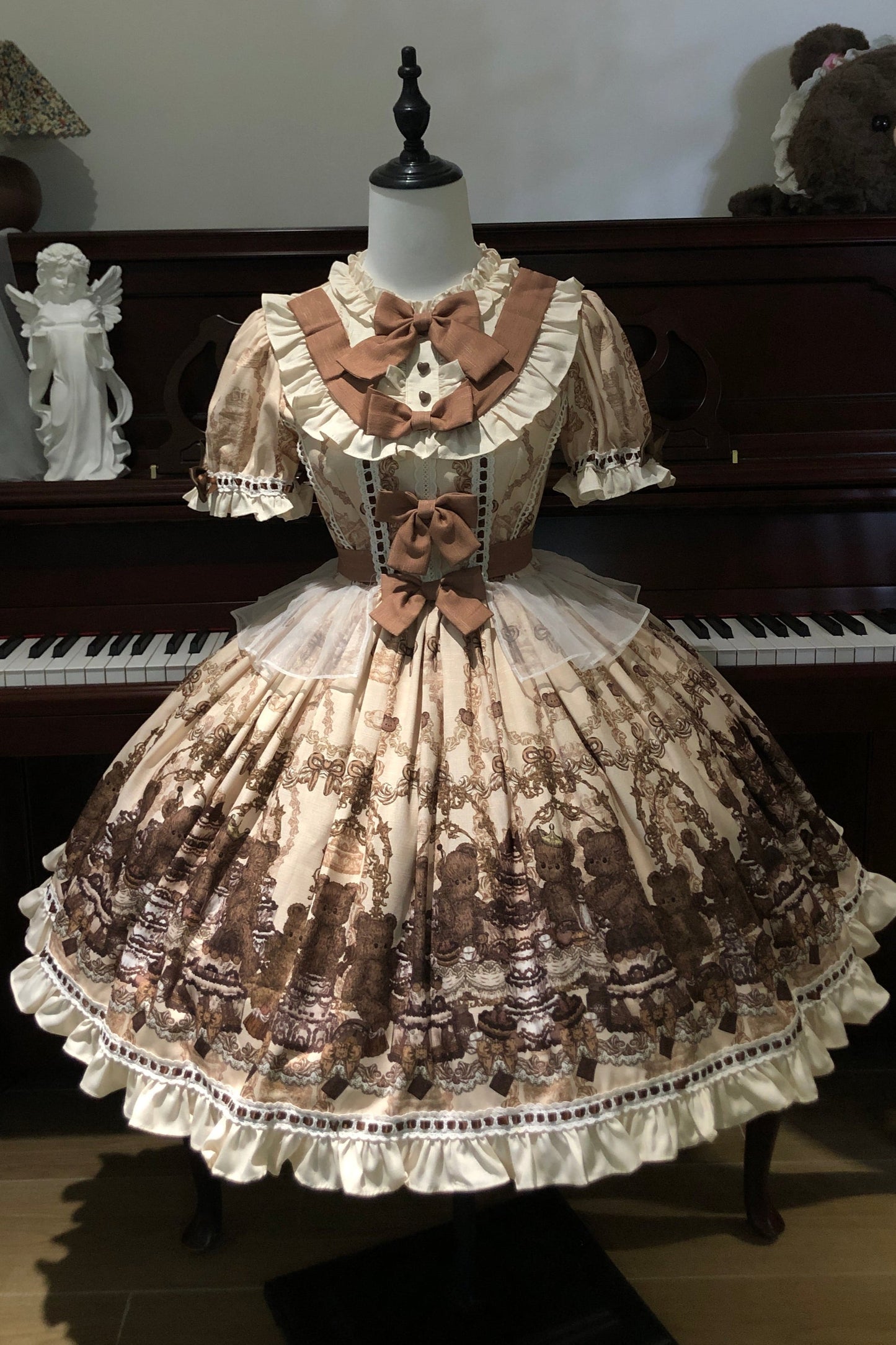 Antique Doll Ruffle Lolita Dress