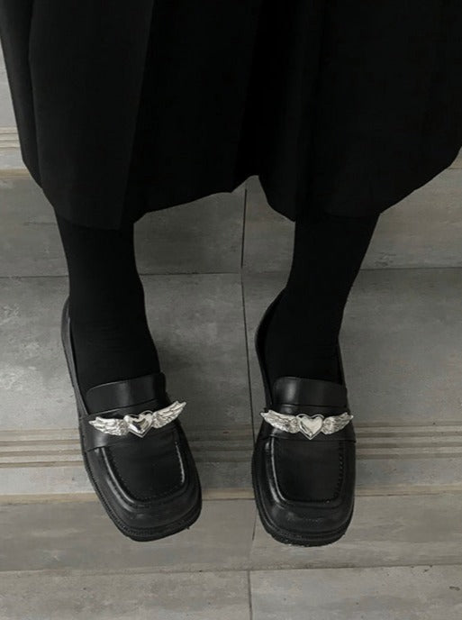 Heart Angel College Single Shoes