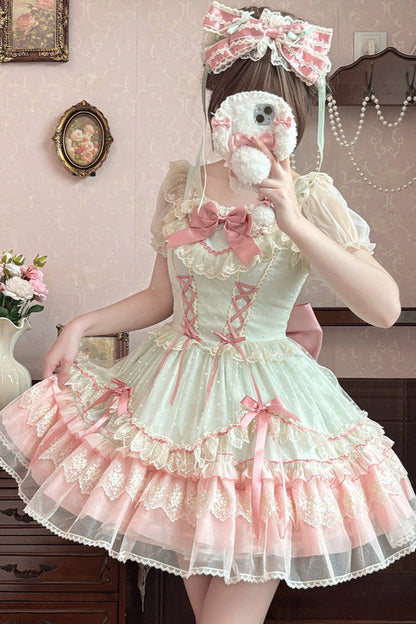Candy House Sweet Ribbon Lolita Dress