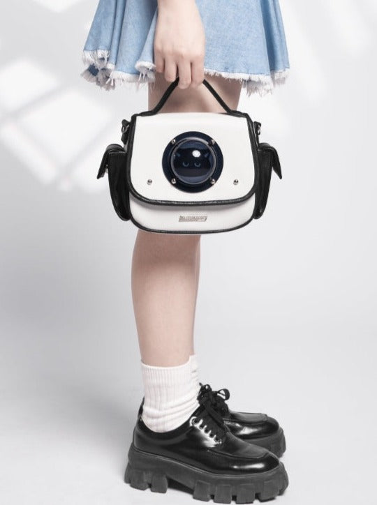 Girly Style One Shoulder Messenger Cat Bag