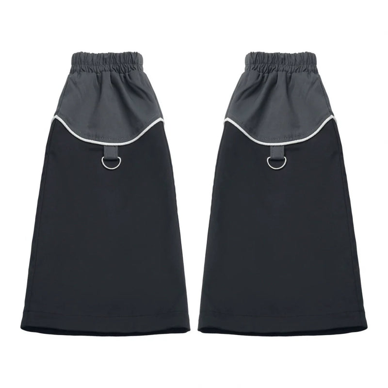 Mode Style Dark Jacket + Long Pants + Skirt + Leg Warmers