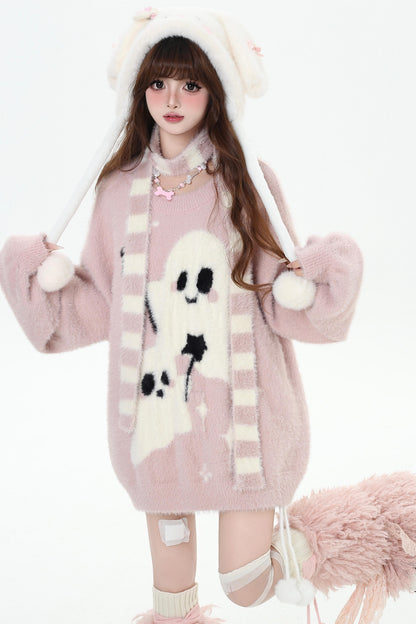 Ghost Over Tops + Scarf