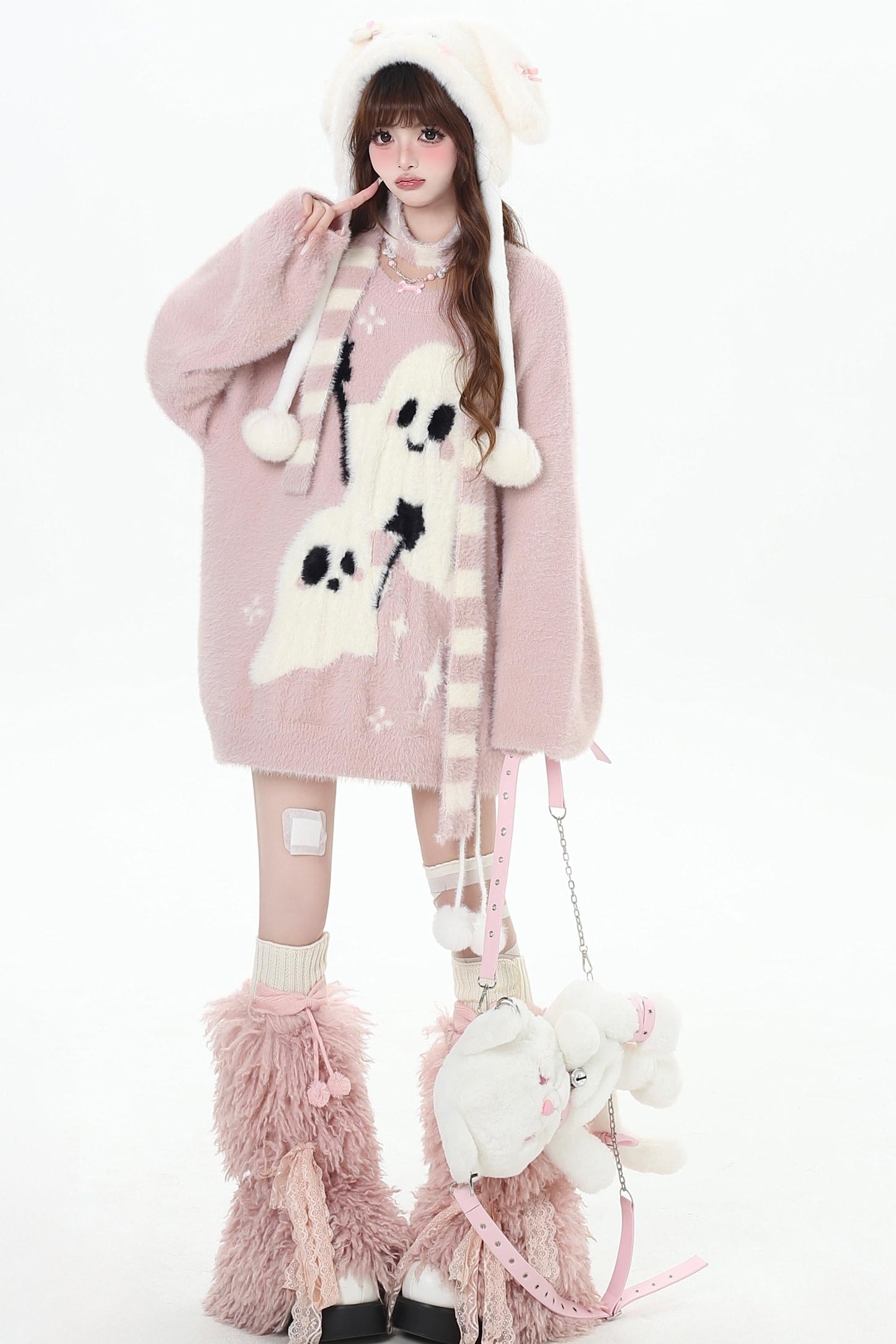 Ghost Over Tops + Scarf