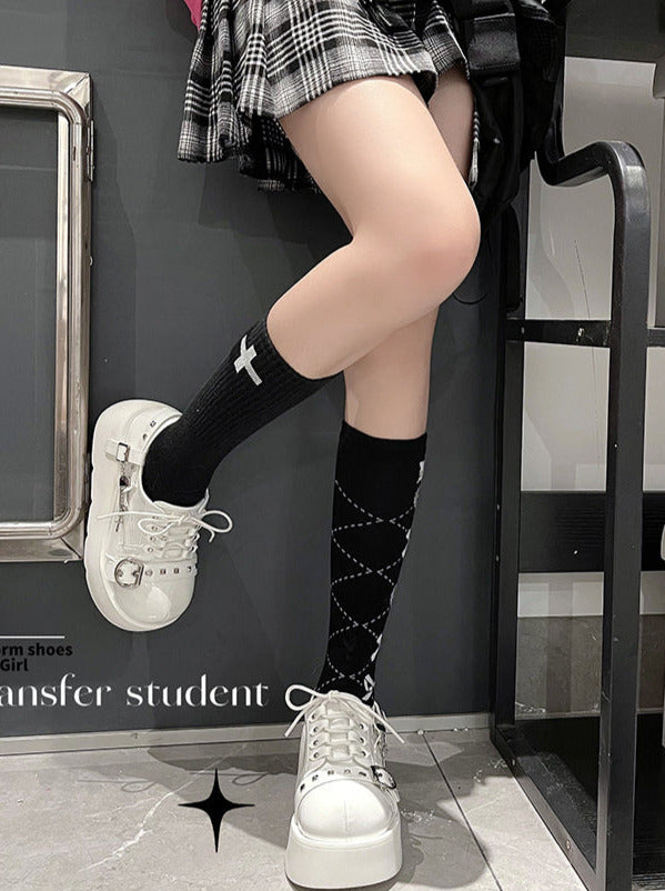 Lolita Punk Studded Platform Shoes