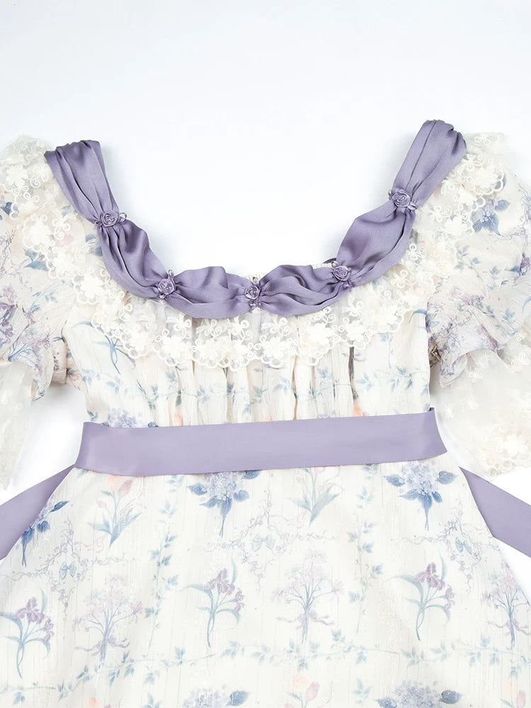 Letter and Poem Two Piece Look Dress Set