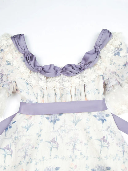 Letter and Poem Two Piece Look Dress Set