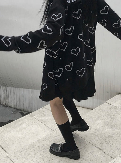 Heart Angel College Single Shoes