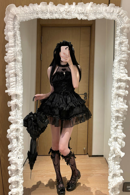 Halter Neck Sleeveless Sugar Lolita Dress