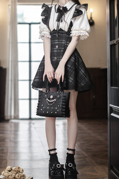 Mine Blouse + Suspender Skirt