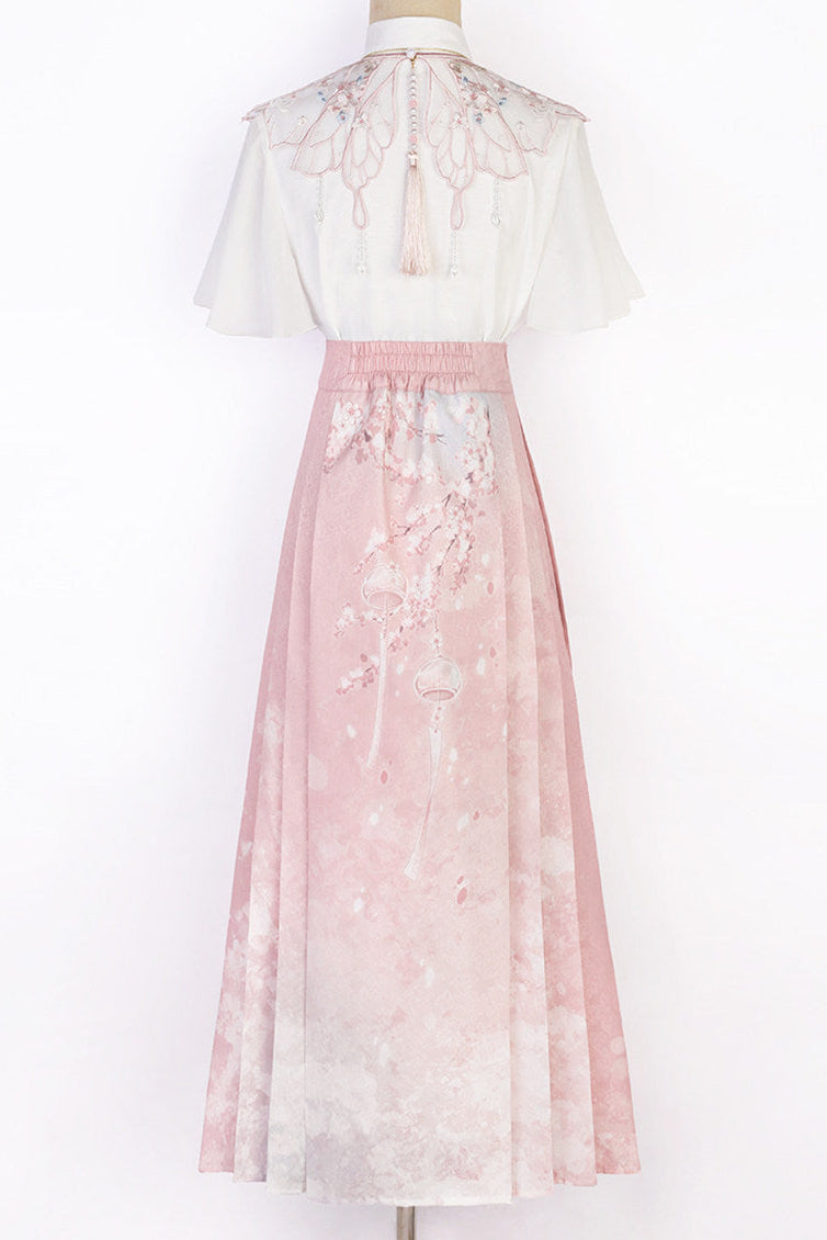 Cherry Blossom Hanfu Set