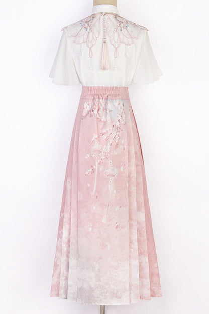 Cherry Blossom Hanfu Set