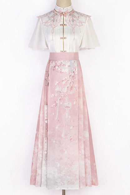 Cherry Blossom Hanfu Set