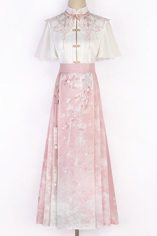 Cherry Blossom Hanfu Set