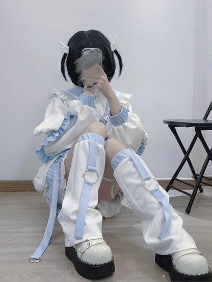 [angel Neighborhood👼] Aqua Sailor Sportswear Jacket