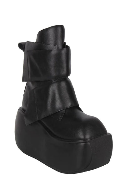 Dark Punk Mid-calf Boots