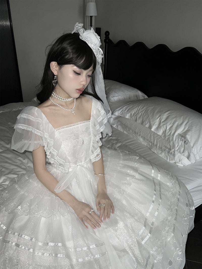 Summer Tiered Lolita Dress + Lolita Jumper Skirt
