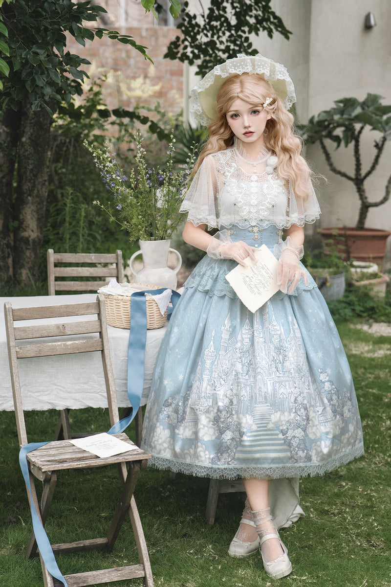 Princess Cape + Camisole + Skirt