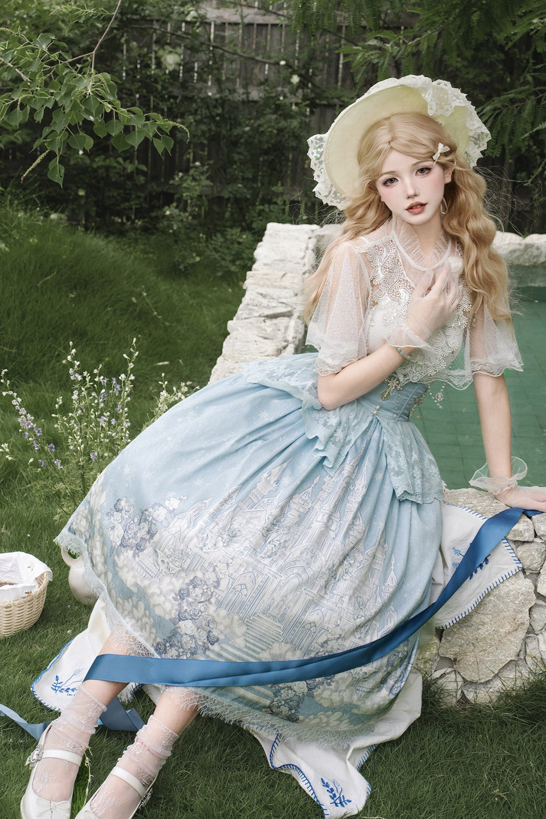 Princess Cape + Camisole + Skirt