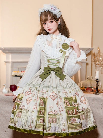 Retro College Style Lolita Dress