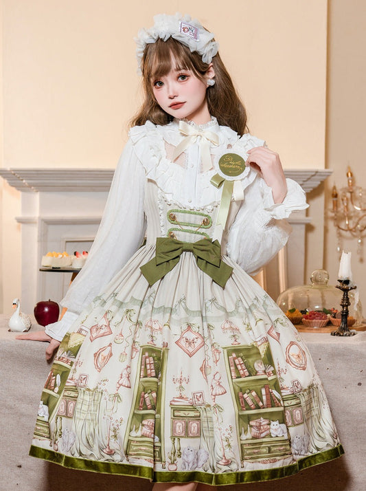 Retro College Style Lolita Dress