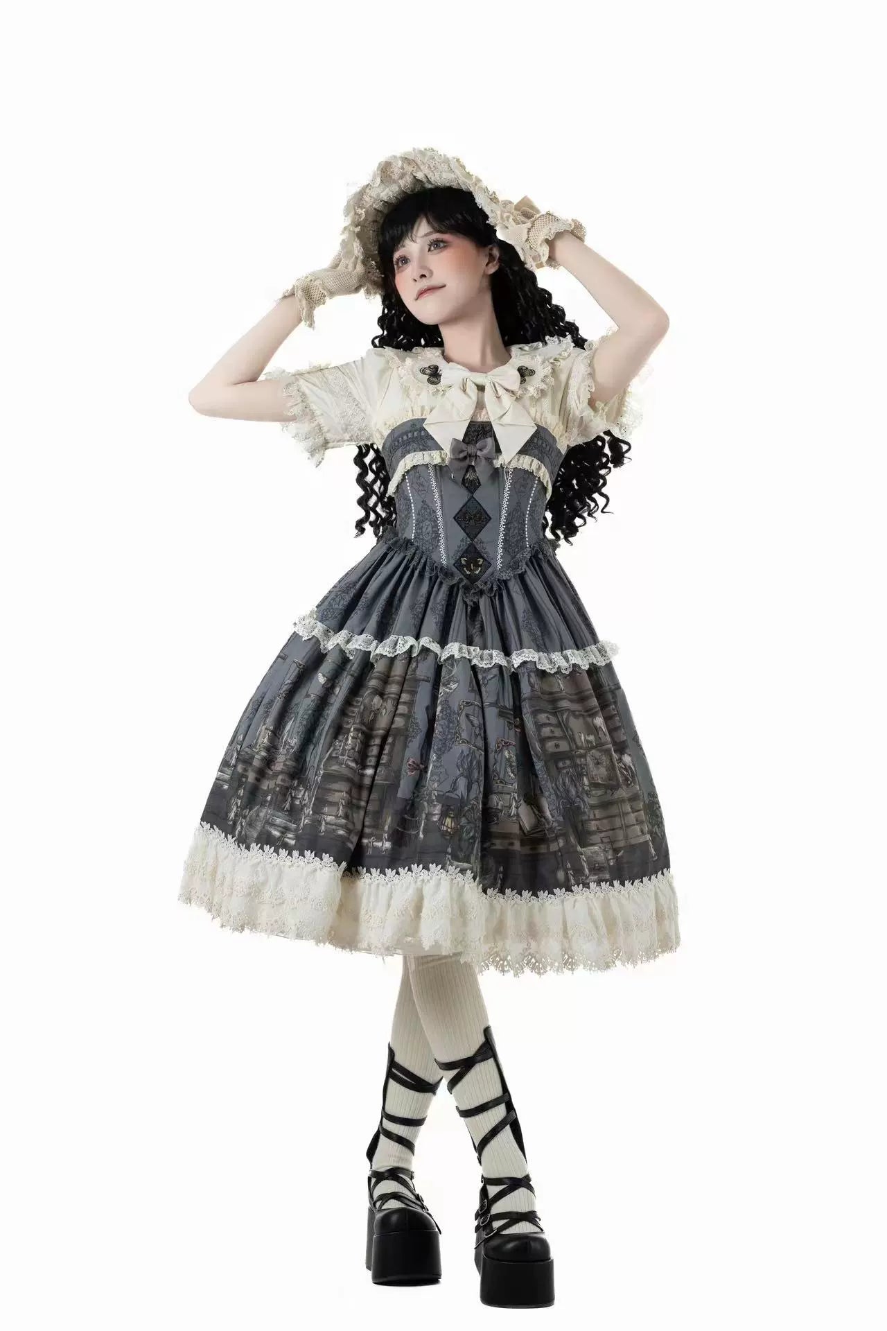 Spell Collection Room Stitch Fake Two Piece Dress