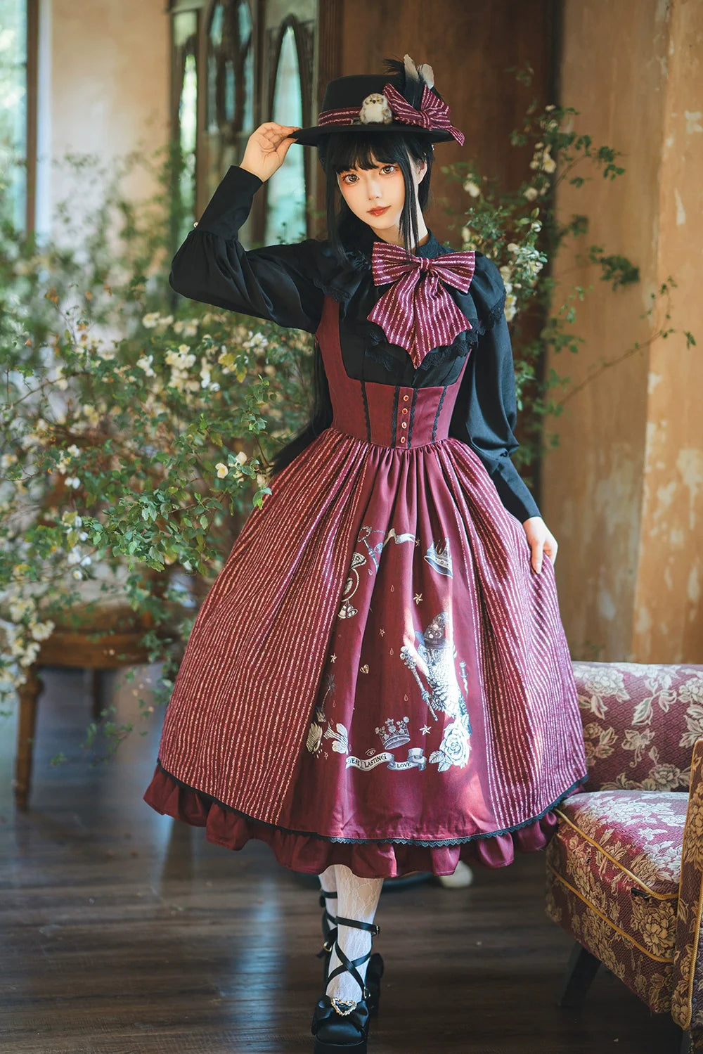 Magic Academy Retro Lolita Jumper Dress