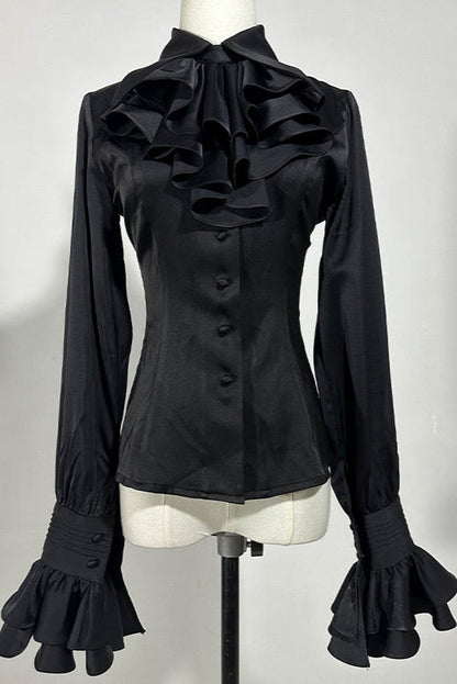 [pre-order] Classic Shirt + Ruffled Retro Lolita Skirt