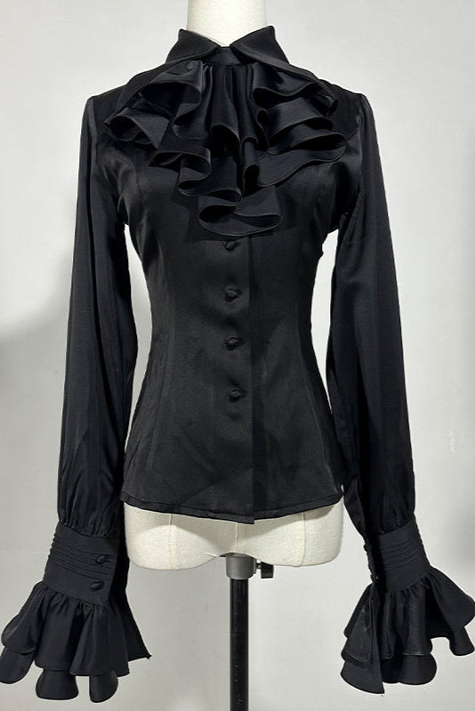 [pre-order] Classic Shirt + Ruffled Retro Lolita Skirt