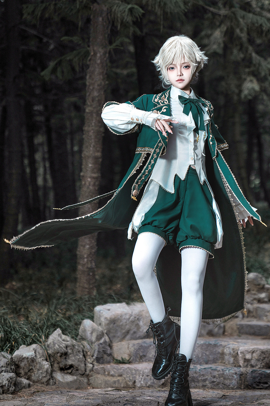 Great Star Angel Army Prince Cape Jacket Suit Full Set