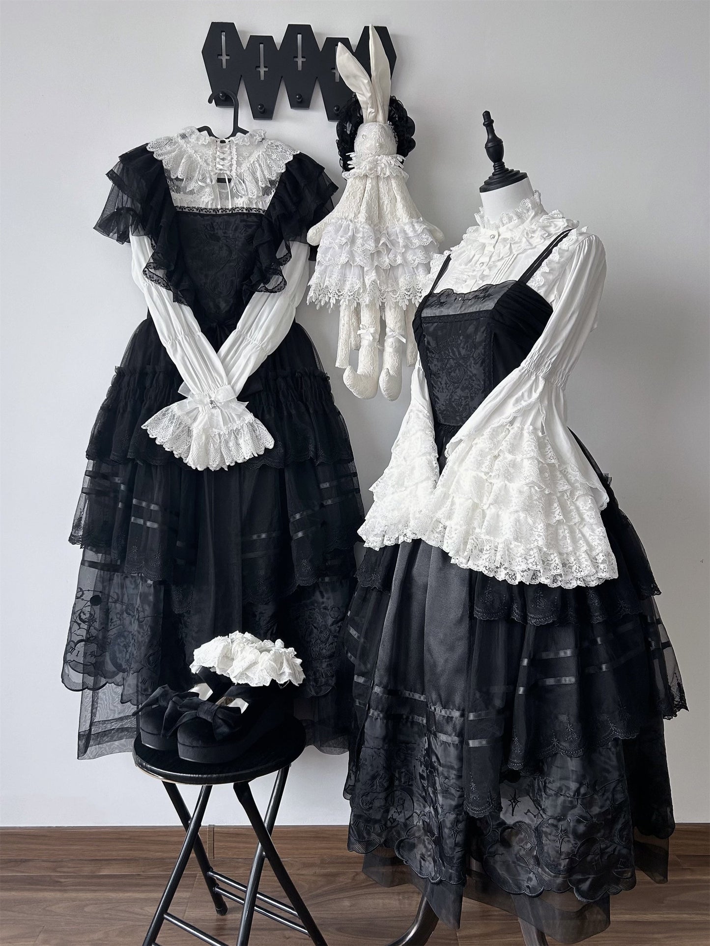 Summer Tiered Lolita Dress + Lolita Jumper Skirt
