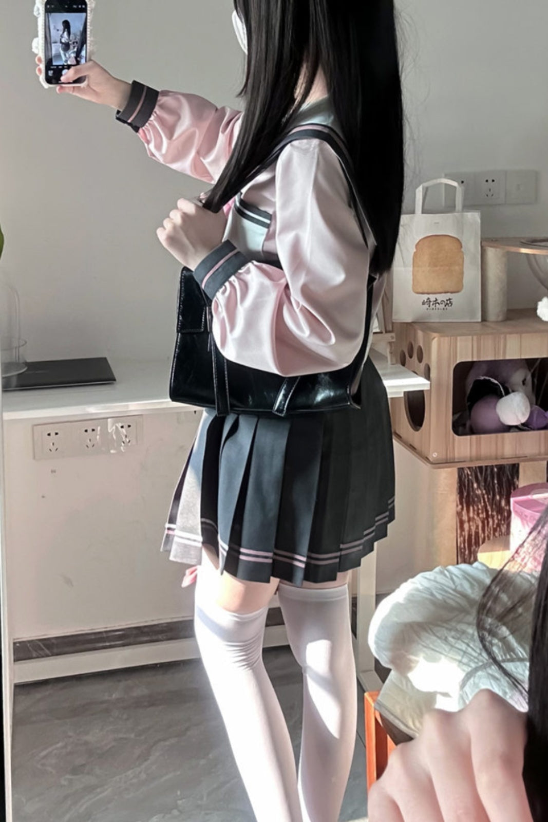 Sakura Color Heroine Sailor Suit