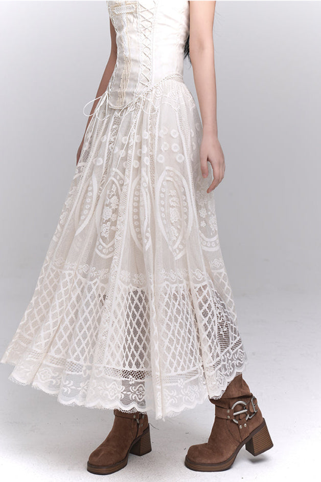 Mode Lace Choose Top + Lace Skirt