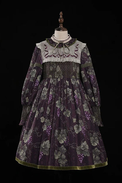 Retro Flower Lolita Dress