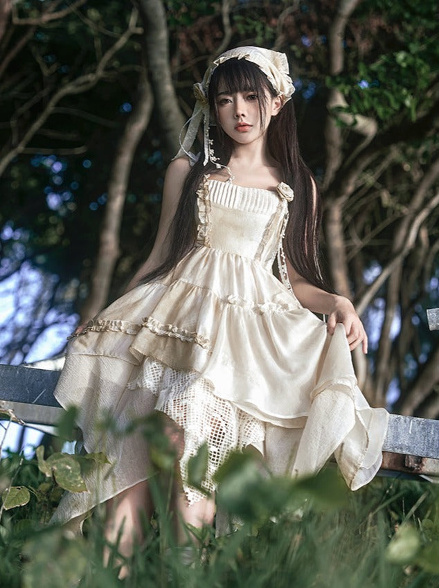 [pre-order] Light Rose Skirt + Cardigan