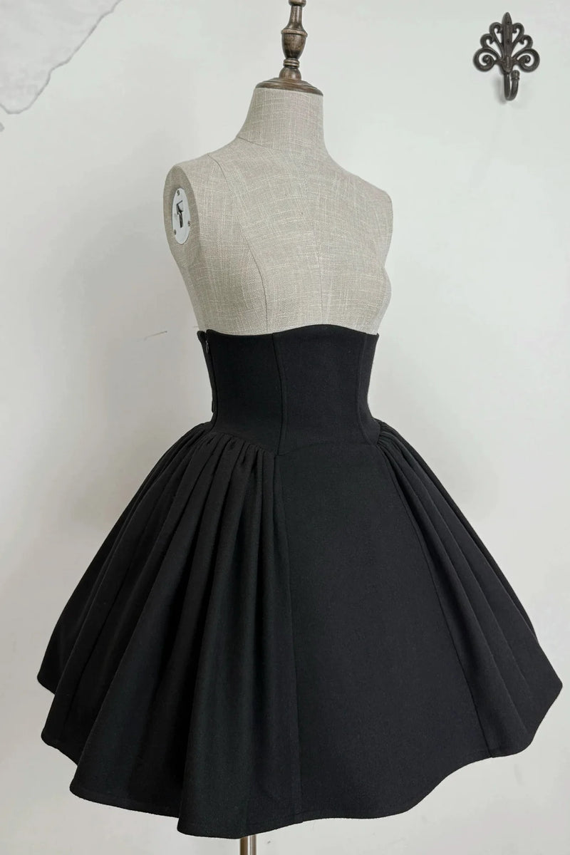 British Detective Lolita Coat + Cape + Skirt + Shirt + Bag + Brooch + Hat + Beret + Necklace