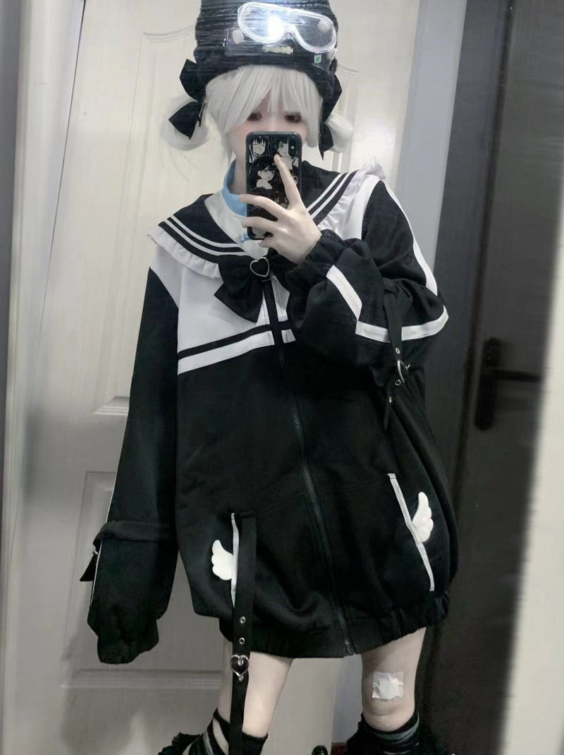 Mine Series Aqua Angel Loose Jacket + Leg Warmers