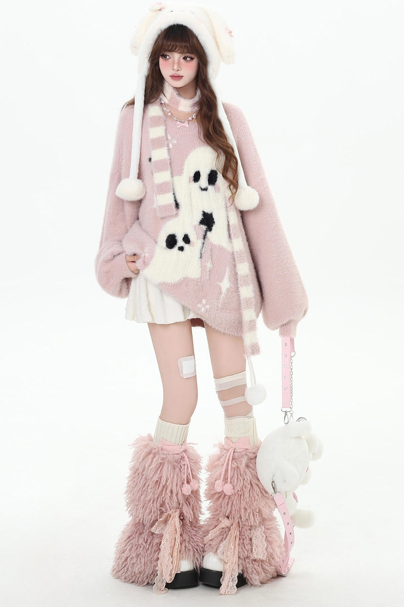 Ghost Over Tops + Scarf