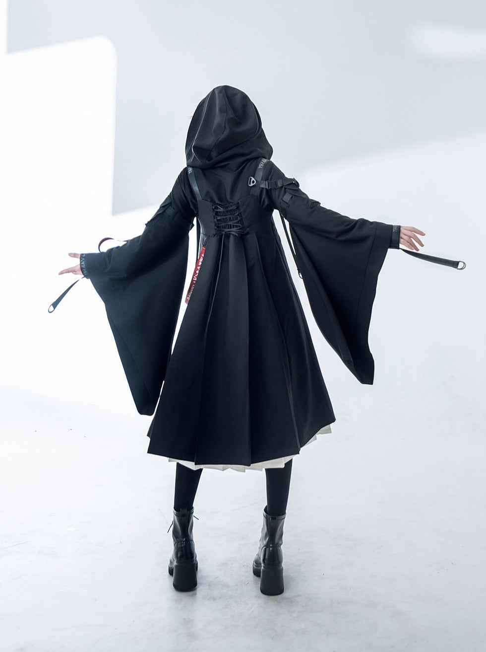 Wasteland Cool Hooded Cardigan + Jumper Skirt + Inner Top [pre-order]