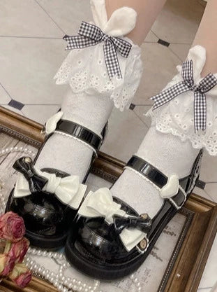 Round Toe Lolita Princess Platform Shoes