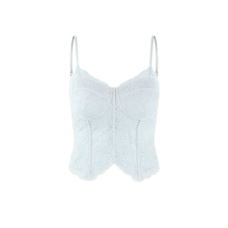Lace Slim-fit Camisole Top