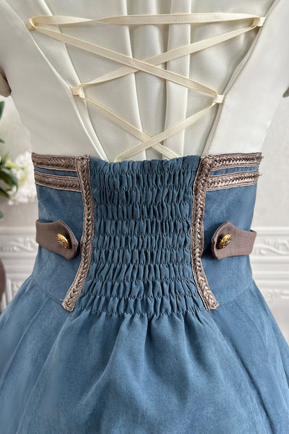 [reservations] British-style Collegiate Shirt + Skirt + Belt