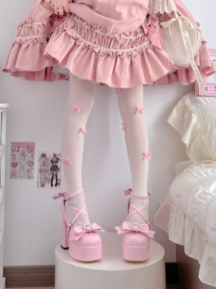 Lolita High Heel Strap Princess Shoes