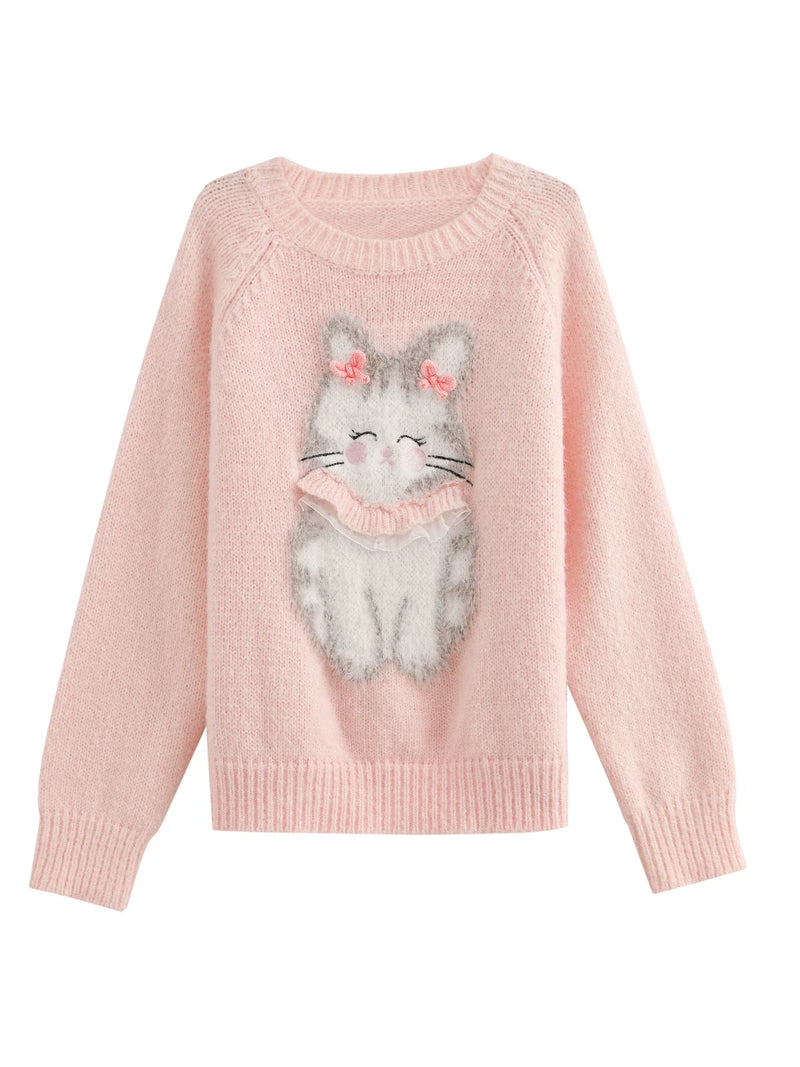 Sweet Bunny Knit Sweater
